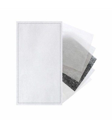 Filtro A PM2.5 mascarilla adulto 125x80mm 10 unidades