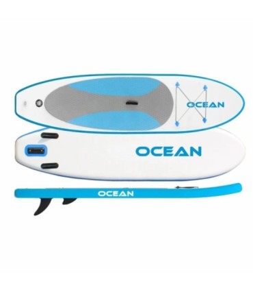 Ocean PadDlesesurf Board Inflible Ocean Rider 9 Play Complete Kit