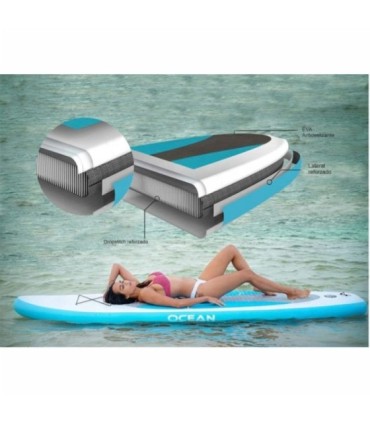 Ocean Paddlesurf Boardf deflable Ocean Rider 9 Jouer Kit complet
