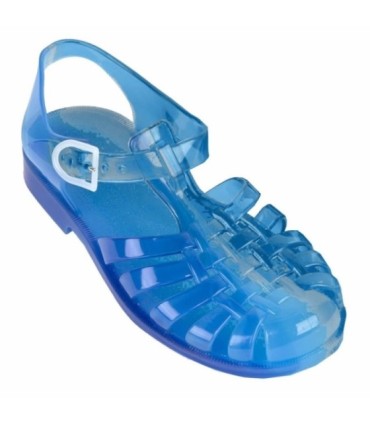 Sandalia cangrejera calamares  transparente tallas 36 a 45
