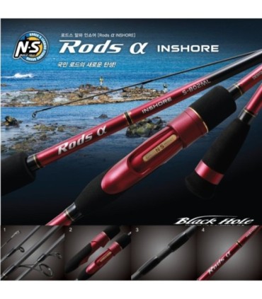 Canne Black Hole 8-32gr 2.58m Canne Inshore