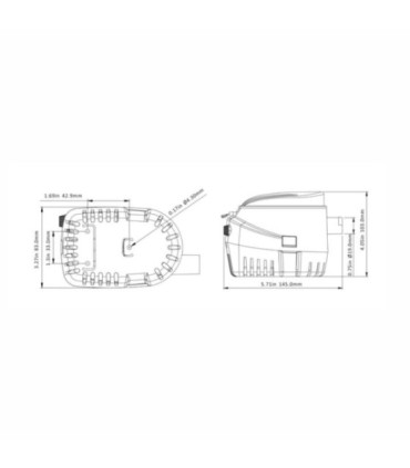 Bomba de porão submersível automática Seaflo 12v 750 GPH