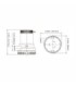 Pompa di sentina sommergibile Seaflo 12v 2000 GPH