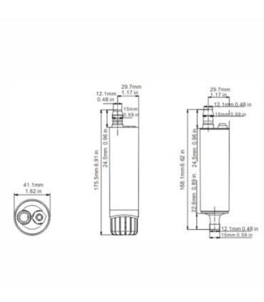 Seaflo Submersible Inline Pump 12v 280 GPH