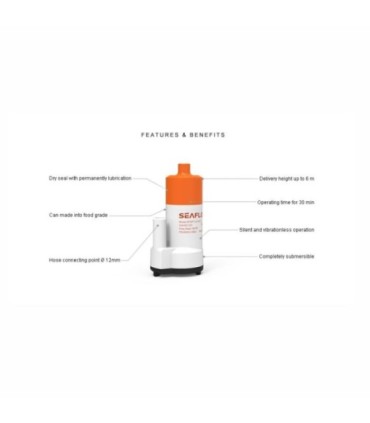 Seaflo-Tauchpumpenleitung 12v 16 LPM