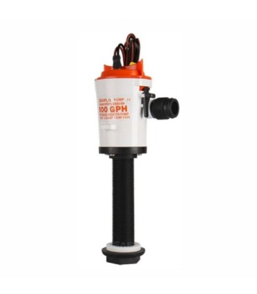 Pompe Seaflo droite spéciale pépinière 12v 800 GPH
