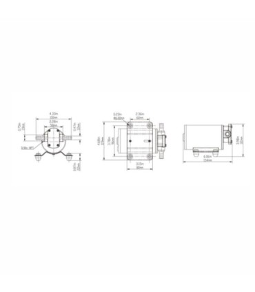 Seaflo Pumpentransferöl / Diesel 12V 12 LPM