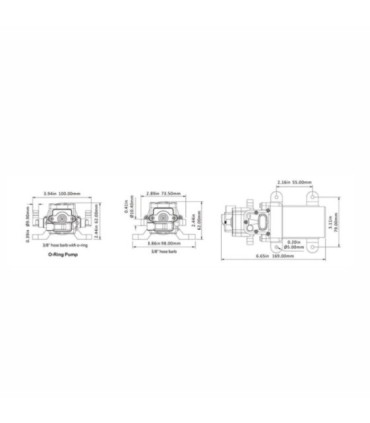Pompa pressostato automatico Seaflo 12v 3.8 LPM