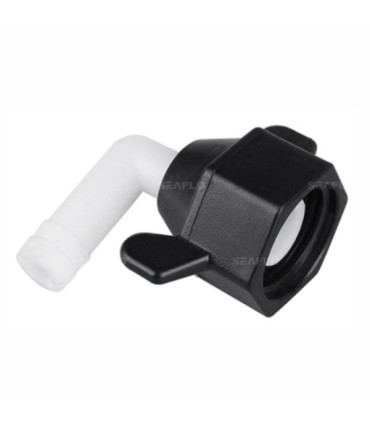 Raccord coudé à filetage de tuyau 3/8"