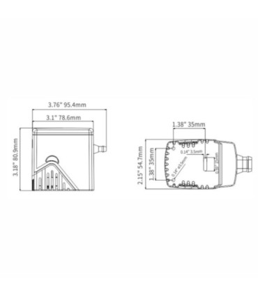 Interruptor de porão eletromagnético Seaflo 12V 25AMP