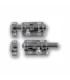 Pestillo inox 60x30mm