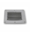 Griglia di aerazione quadrata inox diam 230x115mm