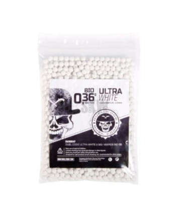 Sfere Biodegradabili BIO BB Ultra White 0.36G 1000RDS Duello Codice DU10047