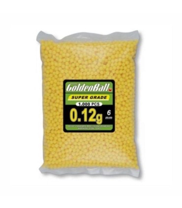 Balles Goldenball 0.12G Sachet 1000BBS