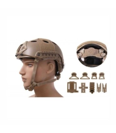 Casco Veloce PJ Coyote Regolabile Emerson AC11728