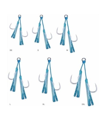 Anzuelo BKK Assist Hook Sea Ranger + MJF-820