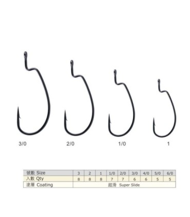 Gancio BKK Worm Hook 9003