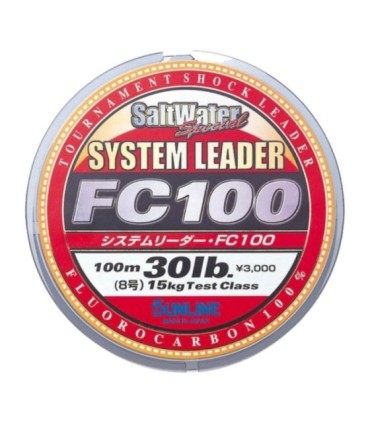 Sunline FC 100 Leader eau salée fluorocarbone