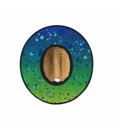 Chapeau Enfant Mahi Creux en Paille Ocean T54