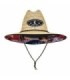 Sombrero Ocean Straw Hollow Canary Fish  Adulto T58