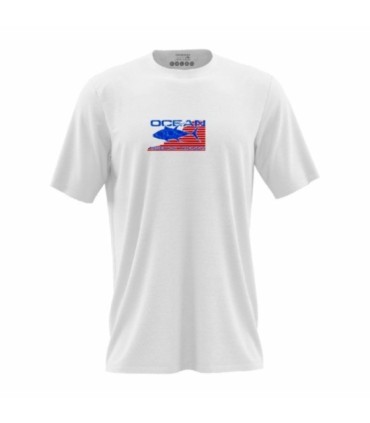 T-shirt Ocean T-shirt Tuna Bluered White Various sizes