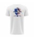 Ocean T-Shirt Republik Angeln Weiß Verschiedene Größen