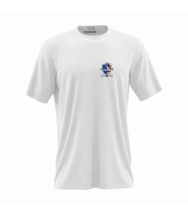 Ocean T-Shirt Republik Angeln Weiß Verschiedene Größen