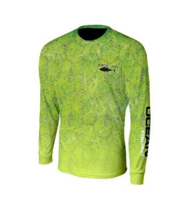 Camisa Técnica Ocean Geo Mahi Vários tamanhos