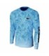 Ocean Geo Blue Technical Shirt Various sizes