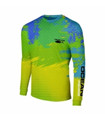 Chemise technique Ocean Aqua Jungle Mahi Différentes tailles