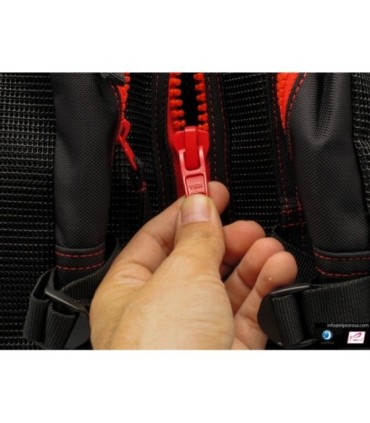 Vest floatation aid Jumprize Cool Vest Black Red one size