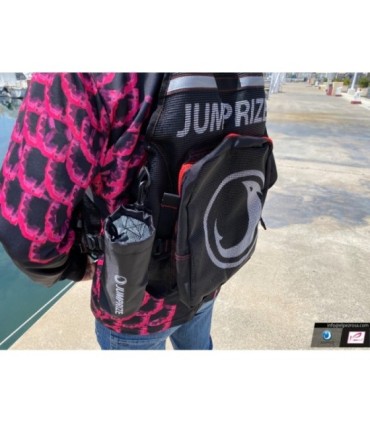 Vest floatation aid Jumprize Cool Vest Black Red one size