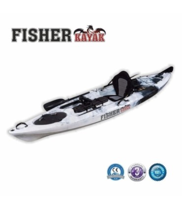 Kayak Angler 12 Lunghezza 3.73m Larghezza 0.78m