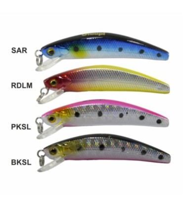 Gluupi Sardy Minnow 50 mm à 2,4 g