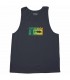 Tank Top Thunfischfaktor Grau Tank Top Größen Verschiedene Größen