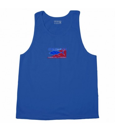 Tank Top Thunfisch Faktor Weiß Tank Tank Tank T-Shirt Verschiedene Größen