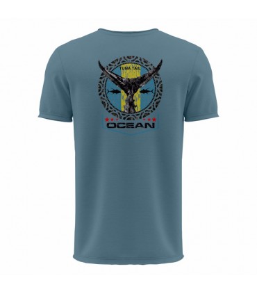 Ocean T-shirt Tuna Tail Ring Bianco Varie taglie