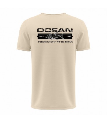 Ocean T-shirt Tonno Rosa Bianco Taglie varie