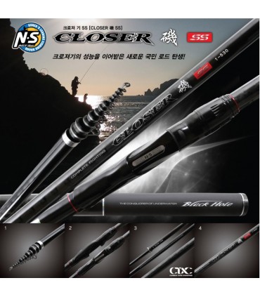 ISO Black Hole 1.00-4.50 Closer Rod