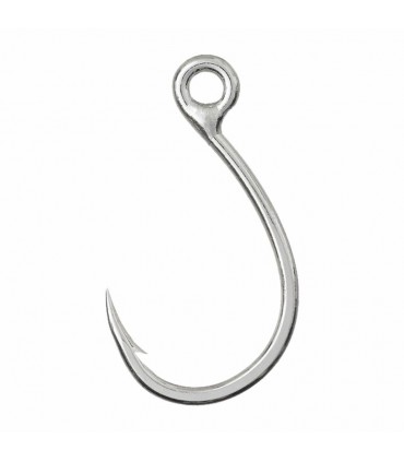 Vanfook Inline-eye Single Casting Hook PL-79 Silver