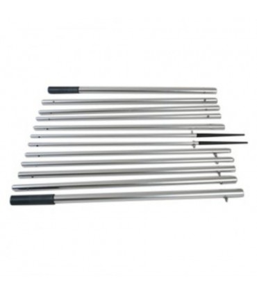 Aluminium outrigger poles Lee`s AP3519 - 2" - 18 1/2`(5,60m) pair