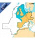 Cartografia C-Map Discover X ExtraLarga Centro,Oeste y Sur Europa M-EW-T-060-D-MS