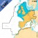 Cartografia C-Map Discover X ExtraLarga Centro,Oeste y Sur Europa M-EW-T-060-D-MS