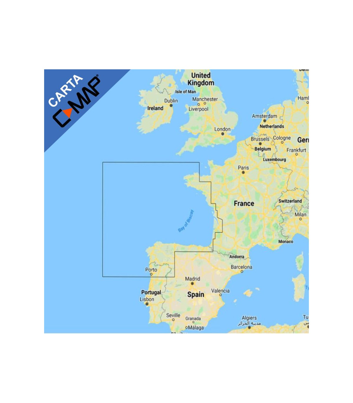 Cartografia C-Map Entdecken Norte de España M-EW-Y207-MS