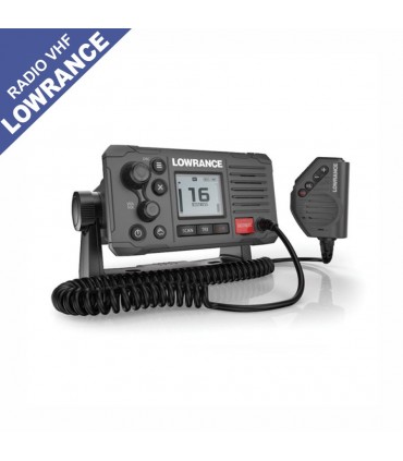 Emisora radio VHF-DSC Lowrance Link-6 color negro 000-13543-001