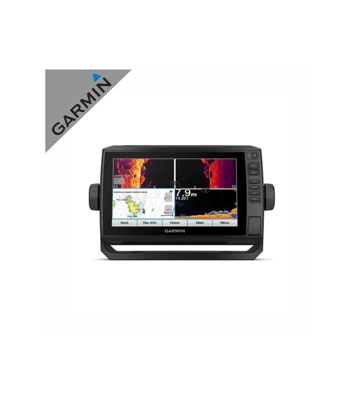 intercambiar calificación Definitivo Sonda Plotter GPS Garmin Echomap Plus 92sv sin transductor