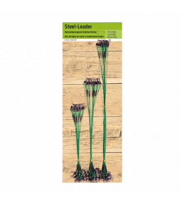 Bajo de linea coated con giratorios 30cm