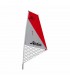 Segel Segel-Kit kayak Hobie Red/Silver
