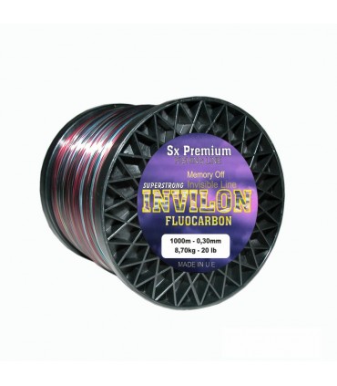 Invilon senza memoria 1.10mm bobina 1000m 130lb