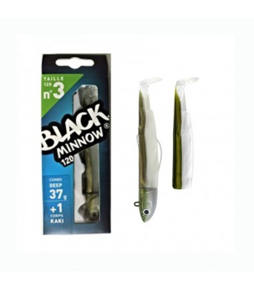 Black Minnow Combo 3-BM120 37 gr Deep Kaki